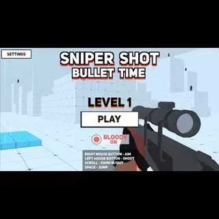 Sniper Shot Bullet Time