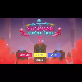 Stickman Temple Duel